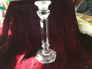 Goebel Crystal Candle Holder Marked 1979 Vintage 9 1/4” High - Picture 1 of 3