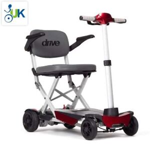 Drive FLEX Mobie Manual Fold + Lightweight Folding Mobility Scooter Only 19.8KG