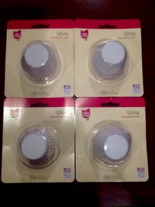 400 MINI REVESTIMIENTOS DE CUPCAKES Tazas de Hornear PASTEL MATE Blanco (4 paquetes de 100) NUEVO HECHO EN EE. UU. - Imagen 1 de 8