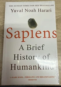 Sapiens A Brief History of Humankind by Yuval Noah Harari NEW Sealed - Picture 1 of 3