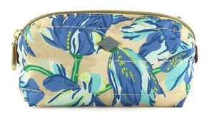 Borsa per utensili Oilily Poppy borsa tulipano crema brulee beige blu nuova - Foto 1 di 4