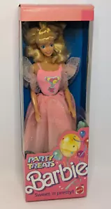Vintage 1989 Mattel #6297 Toys R Us Party Treats Barbie Edizione Speciale Bambola - Foto 1 di 11
