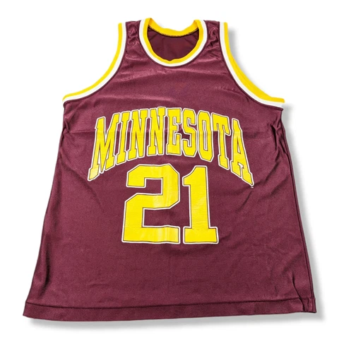 VTG DODGER TAG Minnesota Golden Gophers NCAA Basketball Jersey Men’s Sz Medium Cover