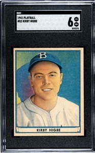 SGC 6 - 1941 Spielball #52 Kirby Higbe Brooklyn Dodgers - Bild 1 von 2