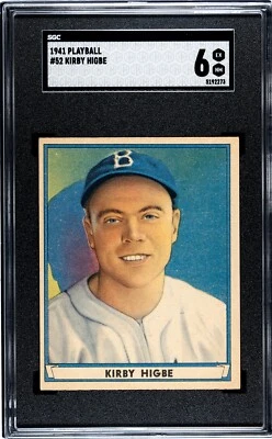 SGC 6 - 1941 Play Ball #52 Kirby Higbe Brooklyn Dodgers - Image 1 of 2