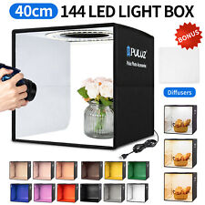 40CM Portable LED Light Tent Photo Box Bar Cube Room Studio Photography 144LED