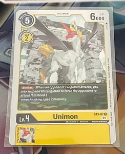 Unimon ST3-07 C Digimon TCG Tournament Pack Vol. 4 - Picture 1 of 1