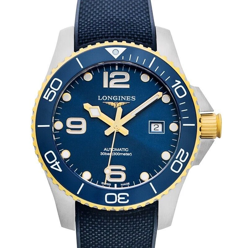 Longines HydroConquest Blue Men's Watch - L3.782.3.96.9