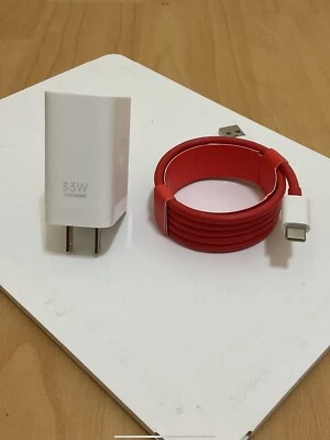 OnePlus Warp 33W Fast WALL Charger Type-C Data Cable for OnePlus 7 Pro /7T &Pro - Image 1 of 4