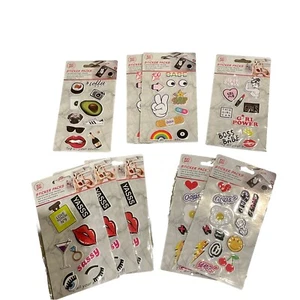 100 Trendz Sticker Packs Removable Restickable Lot of 9 Phone Cases - Picture 1 of 8