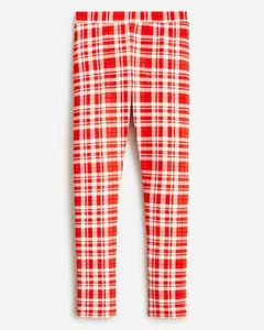 NWT Crewcuts Tartan Plaid Leggings Girl's Size 8 - Picture 1 of 1