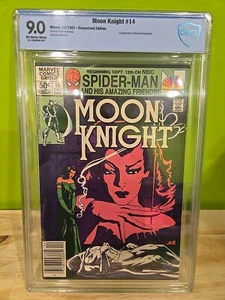 Moon Knight 14 cbcs 9.0 Marvel 1981 1st appearance Stained Glass Scarlet - Picture 1 of 4