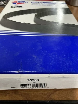 Correa de distribución Gates T263 para Honda Accord 1995-1997 NOS Foto 1 de 2