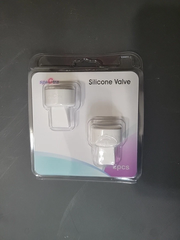 Juego de 2 válvulas de silicona Spectra Duckbill Head blanco Foto 1 de 1