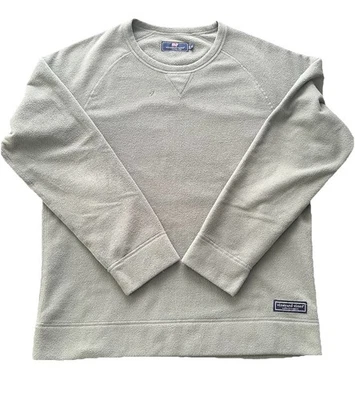 Vineyard Vines By Shep & Ian Men’s Crewneck Pullover Fleece Sage Green Medium - Image 1 of 4