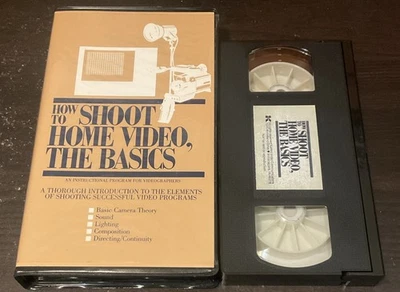 How To Shoot Home Video, The Basics (VHS, 1985) - Image 1 of 4