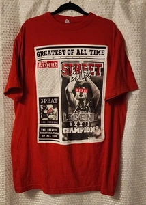 Vintage 90s Michael Jordan Shirt Adult 3XL Red Legend Street Bullies The Goat - Bild 1 von 12