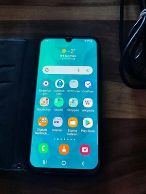 Samsung Galaxy SM-A405F - 64GB - Schwarz (Ohne Simlock) (Dual SIM) - Bild 1 von 4