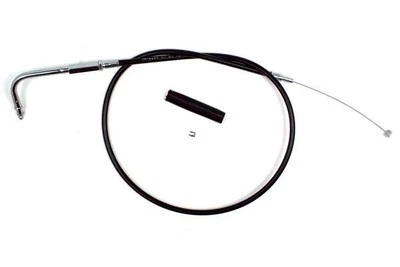 1997-2003 Harley-Davidson FLSTS Heritage Softail Springer Black Throttle Cable - Image 1 of 2
