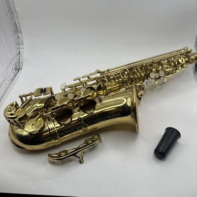 Saxofón alto Selmer Prelude AS701 tono dorado con estuche Foto 1 de 4