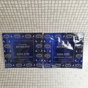 2x Sensory Retreats Luna Eyes Self-Heating Sleep Eye Mask Lavender Scent 04/2027 - Picture 1 of 5