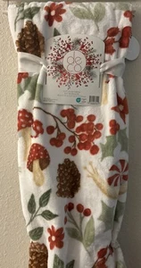 Deco Holiday Mushroom Throw Blanket - Picture 1 of 4