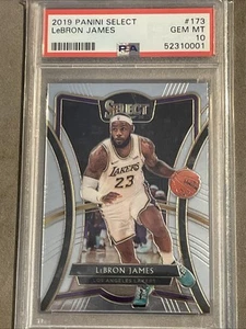 Panini Select #173 LeBron James 2019 PSA 10 Gem Mint  - Imagen 1 de 2
