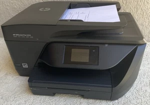 HP OfficeJet Pro 6968 All-in-One Inkjet Printer/Fax/Scan/Copy Low Print Count (2 - Picture 1 of 3