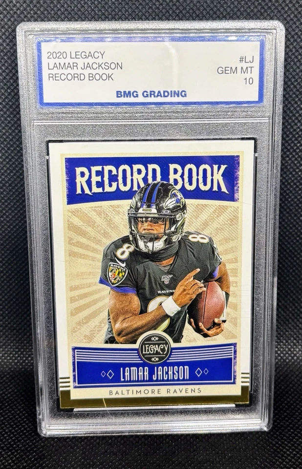 Lamar Jackson 2020 Panini Legacy - Record Book  #RB-LJ - Image 1 of 2