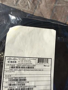 New Genuine Cisco Systems QSFP-4SFP10G-CU5M Passive Copper Splitter Cable - Picture 1 of 6