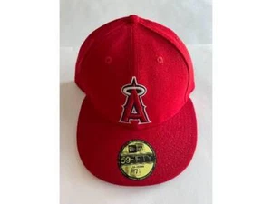 Los Angeles Angels New Era 59FIFTY Official On-Field Low Crown Fitted Cap - Size - Picture 1 of 1