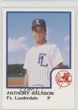 1986 ProCards Ft Lauderdale Yankees Antonio Bautista