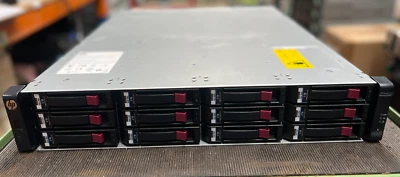 HP FCLSE-0801 2xP2000 G3 SAS MSA Dual Control LFF Array  12x 2TB 3.5' SAS HDD - Image 1 of 4