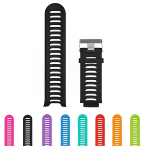 StrapsCo Silicone Sport Watch Band Strap for Garmin Forerunner 910XT with tool - Picture 1 of 18
