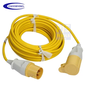 110v 14m 16a  1.5mm extension lead cable 14 metre - Picture 1 of 4