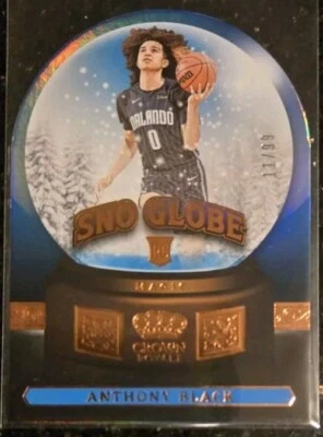 2023-24 Panini Crown Royale Anthony Black Sno-Globe Holo RC /99, Magic 🏀🏀 - Image 1 of 2