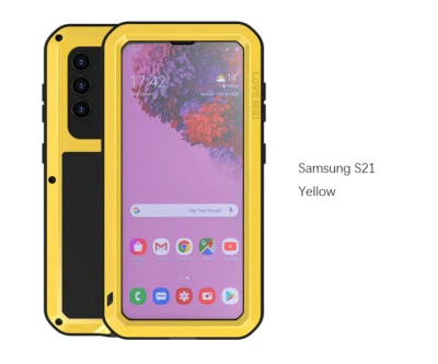 LOVE MEI Gorilla Glass Metal Waterproof Case Cover for Samsung S23 S24 S25 Ultra - Image 1 of 4