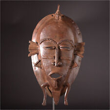 13149 Senufo Kepelie Bronze Maske Elfenbeinkuste