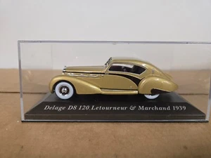 K IXO Delage D8 120 Letourneur & Marchand 1939 1/43 Nuevo - Imagen 1 de 6