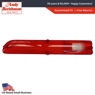 1970-1971 Chrysler Newport Custom Left Side Taillight Lamp Lens 3579211 NOS. - Image 1 of 4