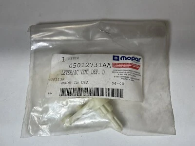 Genuine OEM Mopar 5012731AA A/C Vent Defrost Lever 99-04 Jeep Grand Cherokee NOS - Image 1 of 4