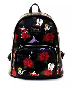 Disney Villains Roses and Thorns Storybook mini mochila PALM BN con etiquetas - Imagen 1 de 2