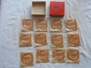 VINTAGE 1950's GIBSON MONA-STEEL STRINGS NO. 443 X 12 LOT - Picture 1 of 8