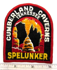 Parche Chaqueta Espeleza Cumberland Caverns Tennessee De Colección McMinnville TN - Imagen 1 de 3