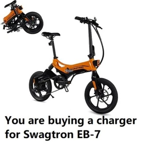 🔥Ac adpter Charger for Swagtron EB-5 EB-7, EB-7 Plus  Folding Electric Bike - Picture 1 of 2