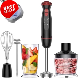 Upgraded 5-in-1 Immersion Hand Blender – 1100W Power & 12-Speed Versatility - Picture 1 of 12