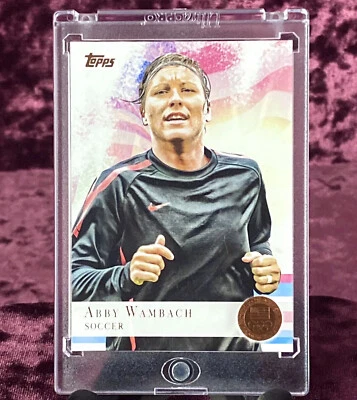 Abby Wambach 2012 Topps Summer Olympics Bronze RC MINT USA Womens Soccer Rookie - Image 1 of 2