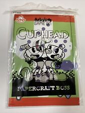 Arby’s Cuphead Papercraft Boss Fast Food Toy 2020 Rare Sealed Mint