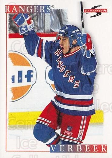 1995-96 Score #122 Pat Verbeek - Image 1 of 1