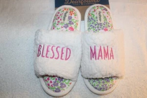 Zapatillas DEARFOAMS para mujer "Blessed Mama" acogedoras cómodas de espuma viscoelástica - Imagen 1 de 7